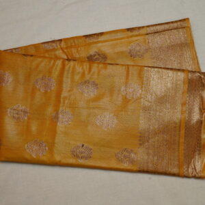 Tussar Monga Pongee Saree