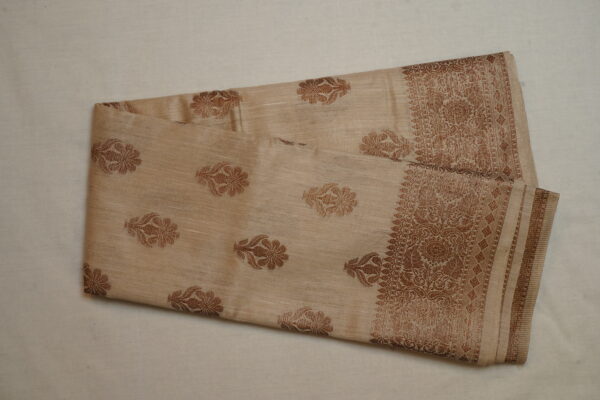 Tussar Monga Bourette Saree