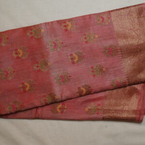 Tussar Monga Ghicha Saree