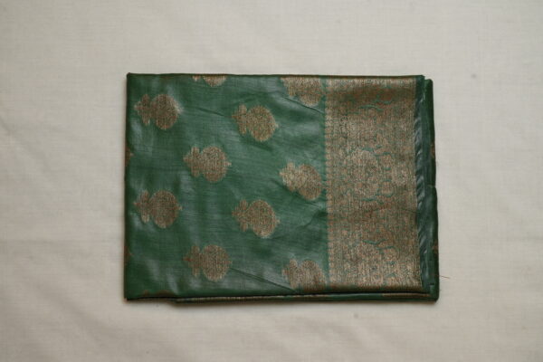 Tussar Monga Paper Saree