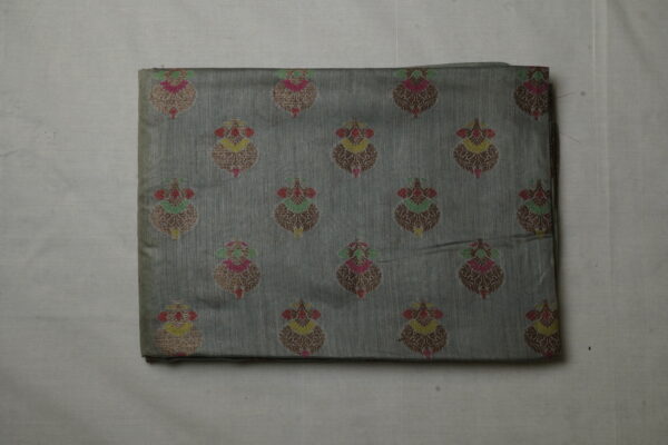 Tussar Monga Crepe Saree