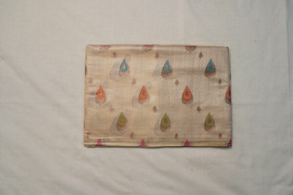 Tussar Monga Chiffon Saree