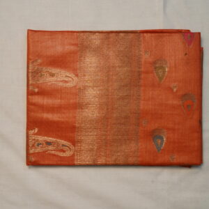 Tussar Monga Jacquard Saree