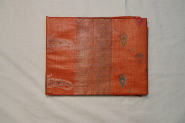 Tussar Monga Organza Saree
