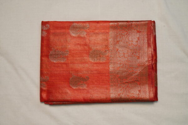 Tussar Monga Dupion Saree