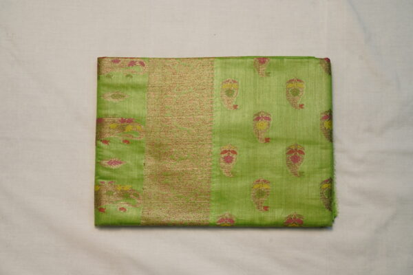 Tussar Monga Raw Texture Saree