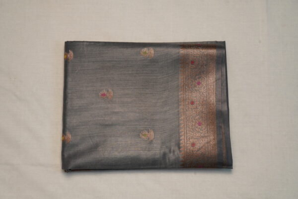 Tussar Monga Jamdani Saree