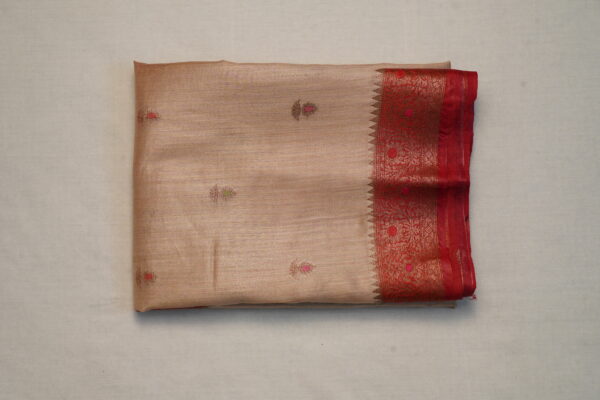 Tussar Monga Ikat Saree