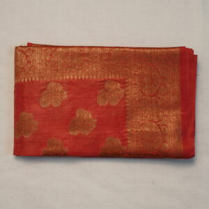 Tussar Monga Striped Saree