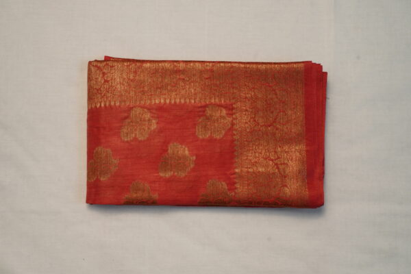 Tussar Monga Striped Saree