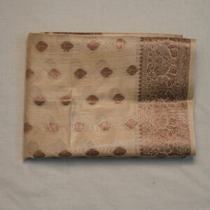 Tussar Monga Minimalist Saree