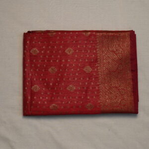 Tussar Monga Tissue Saree