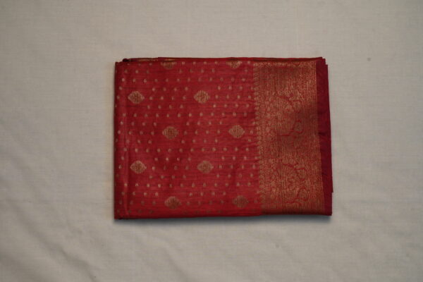 Tussar Monga Tissue Saree