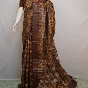 Tussar Silk Ombre Saree