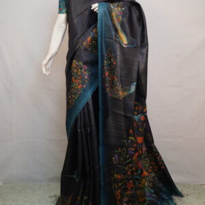 Tussar Silk Minimalist Saree