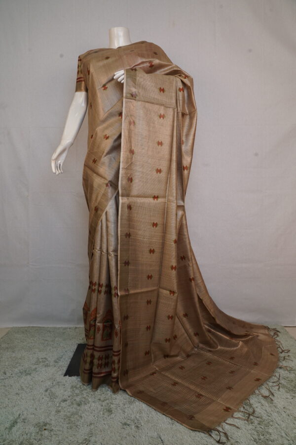 Pure Tussar Silk Saree