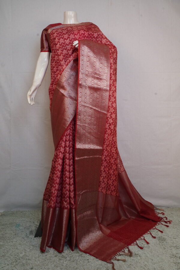 Pure Kota Doria Silk Saree