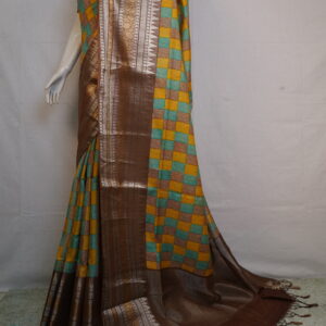 Kota Silk Tiered Kurta