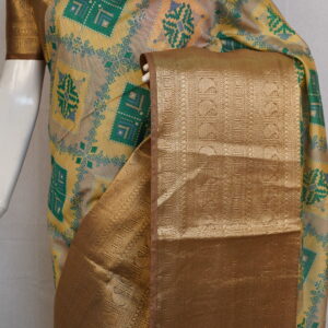 Kota Silk Belted Suit