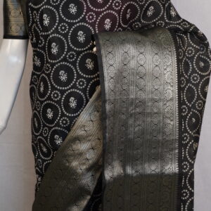 Kota Silk Cowl Neck Suit