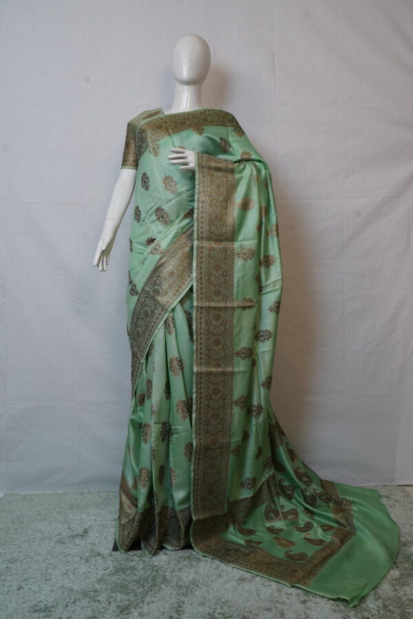 Moonga silk saree