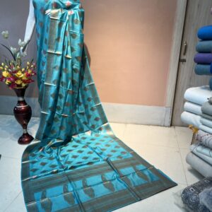 Moonga silk saree