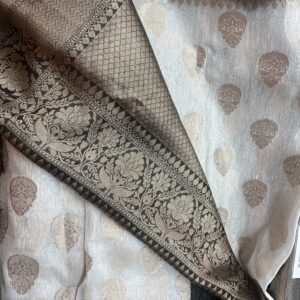 Linen kota boota saree
