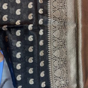 Linen kota boota saree