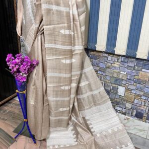 Desi tussar silk saree