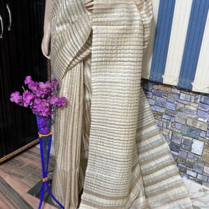 Desi tussar silk saree