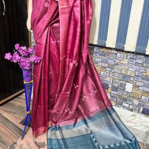 Desi dupian silk saree