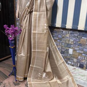 Desi tussar silk saree 