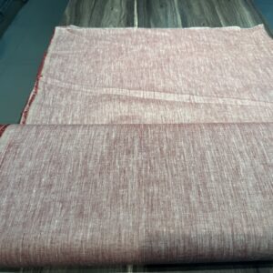 Deep red 60 lea linen