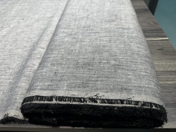 Light black 60 lea linen  - Image 3